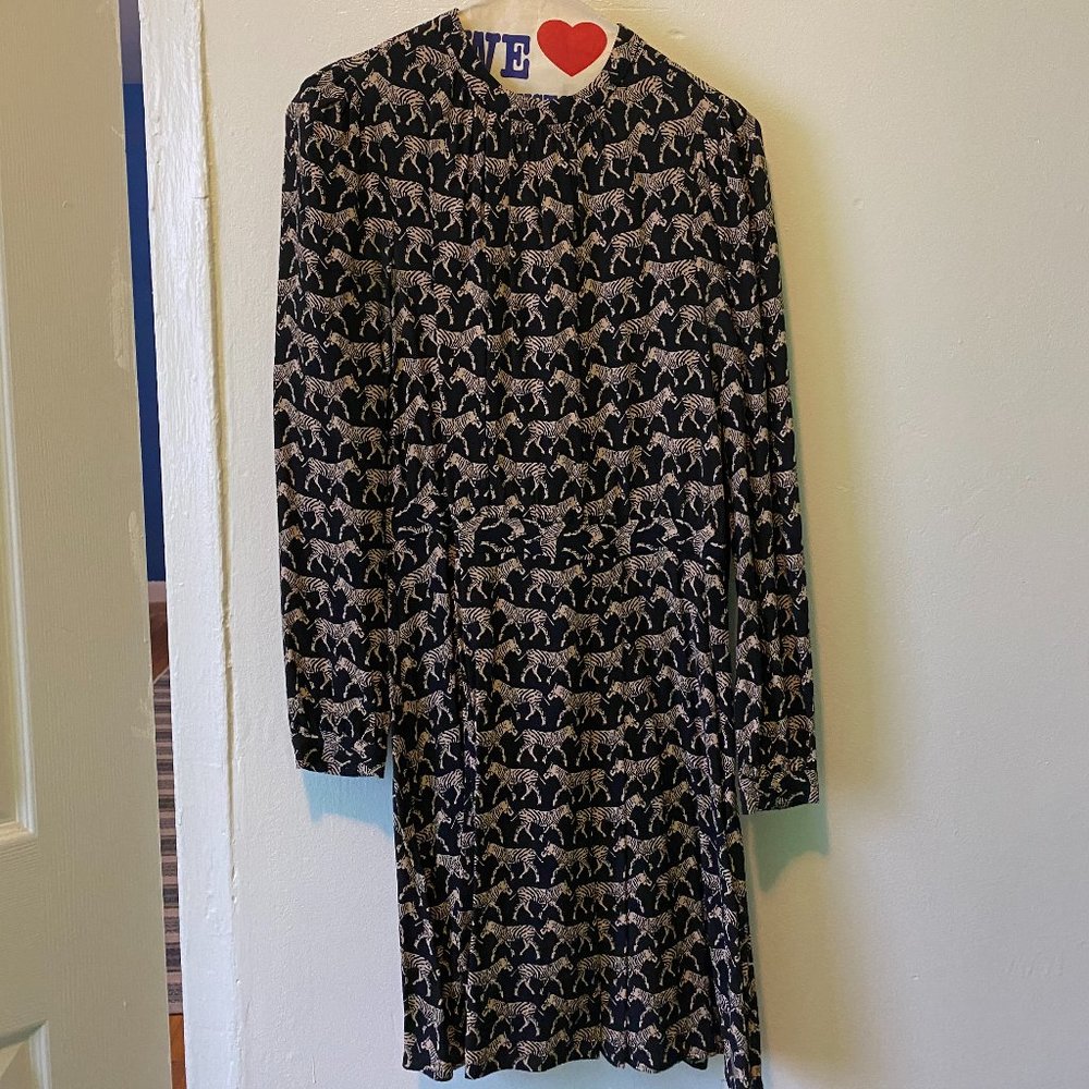 & Other Stories Zebra Print Dress